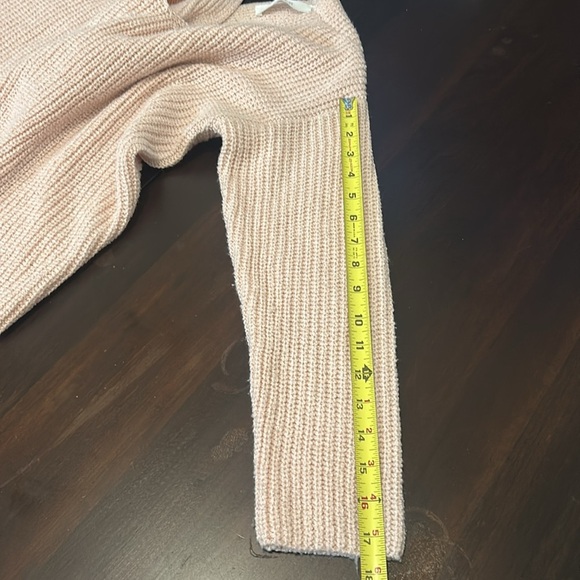 Astr The Label Twist Back V Neck Sweater Cotton Candy Size S - Picture 11 of 12